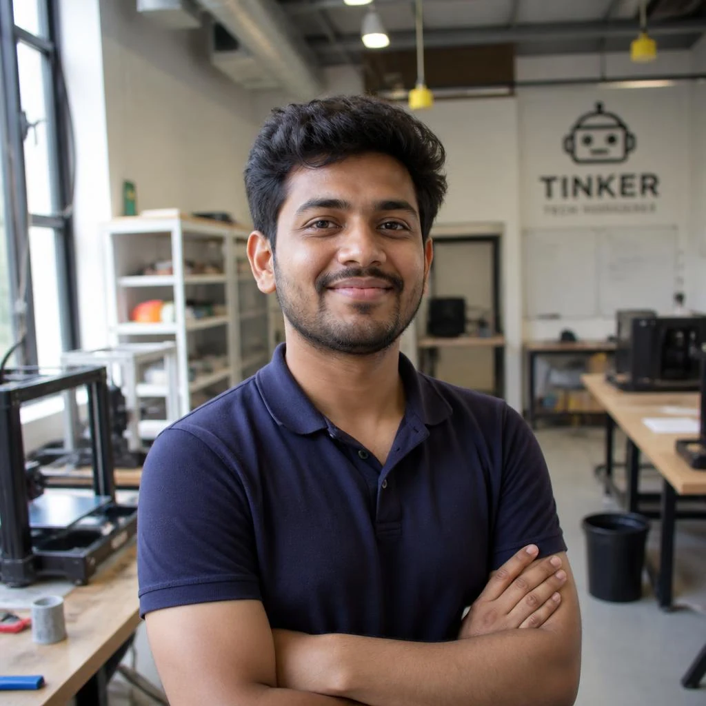 Akash Kharatmol, founder and lead design engineer at VK3D